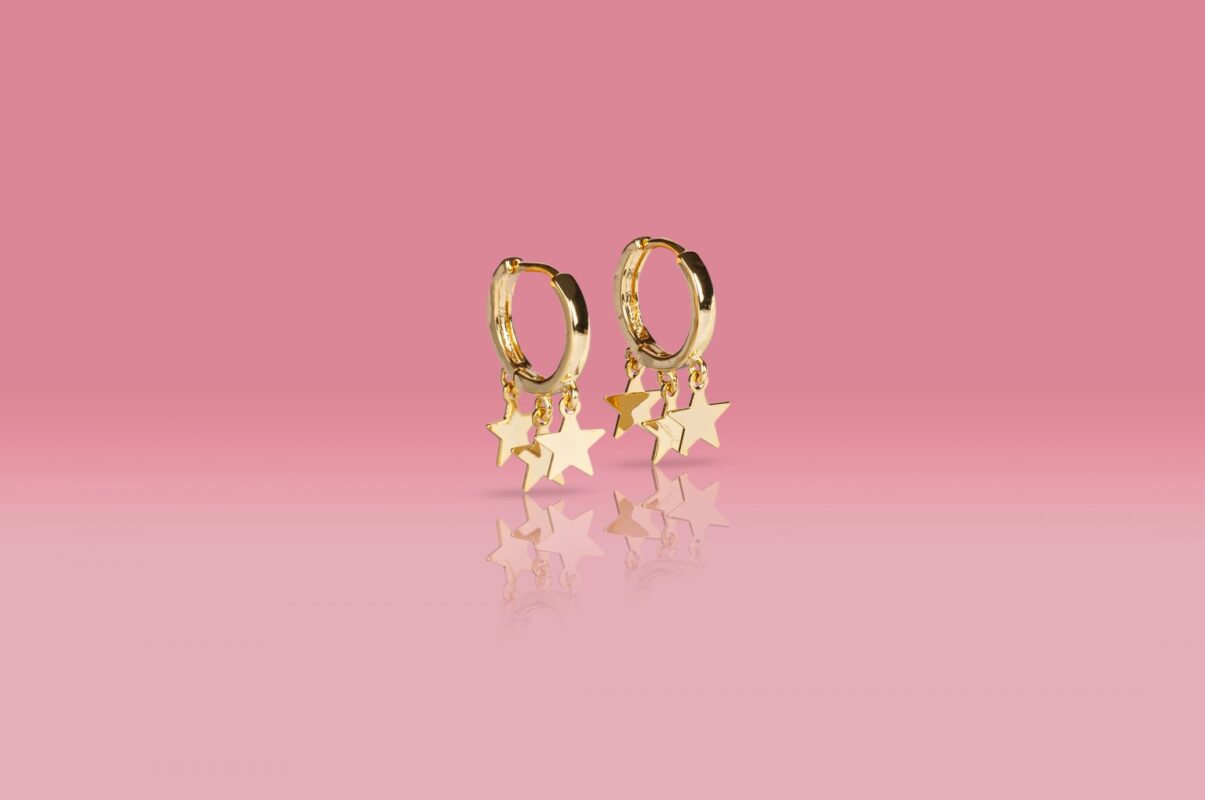 star earrings